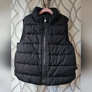 GAP Black Puffer Vest - 2T